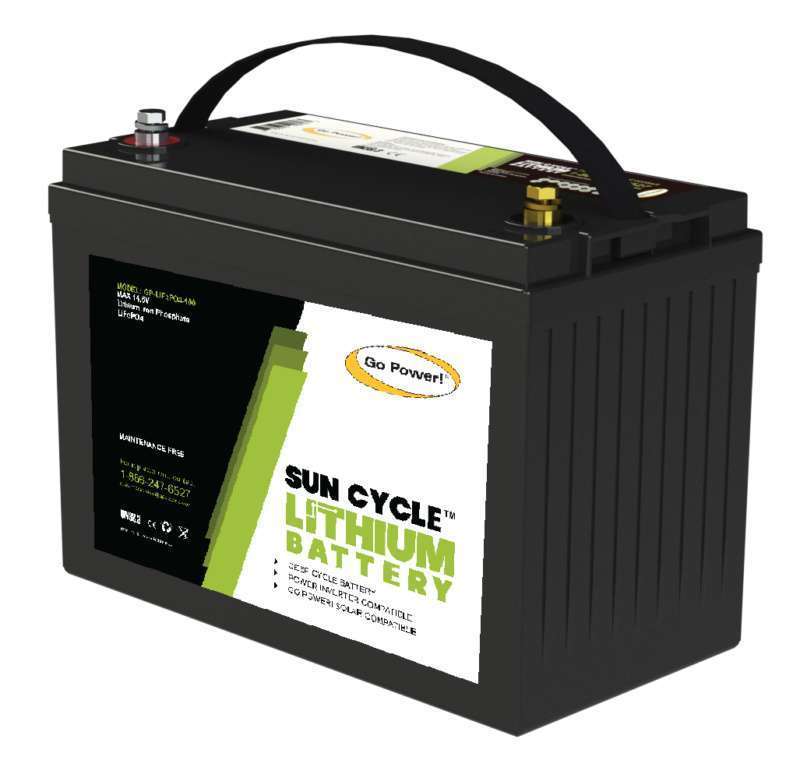 Go Power 100ah Lithium Battery