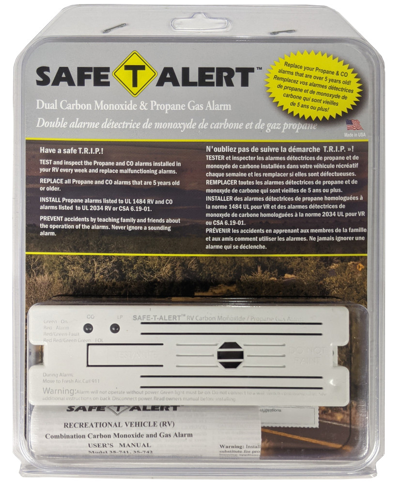 Safe T Alert LP/CO Alarm