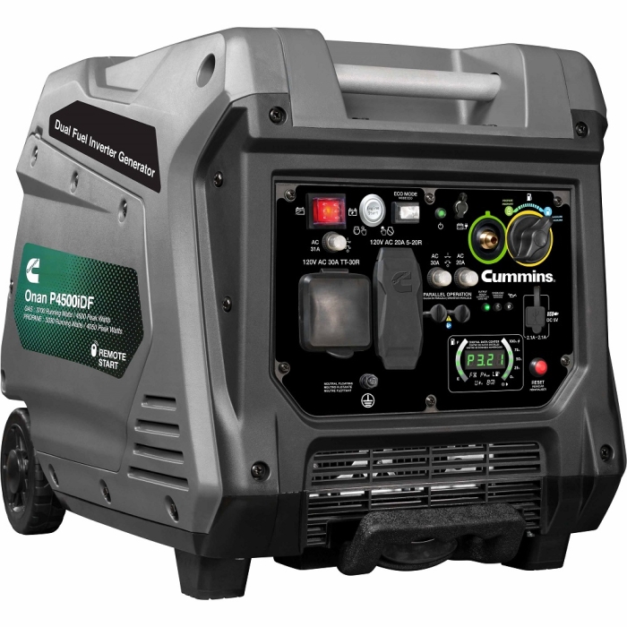 Cummins Onan P4500idf Dual Fuel