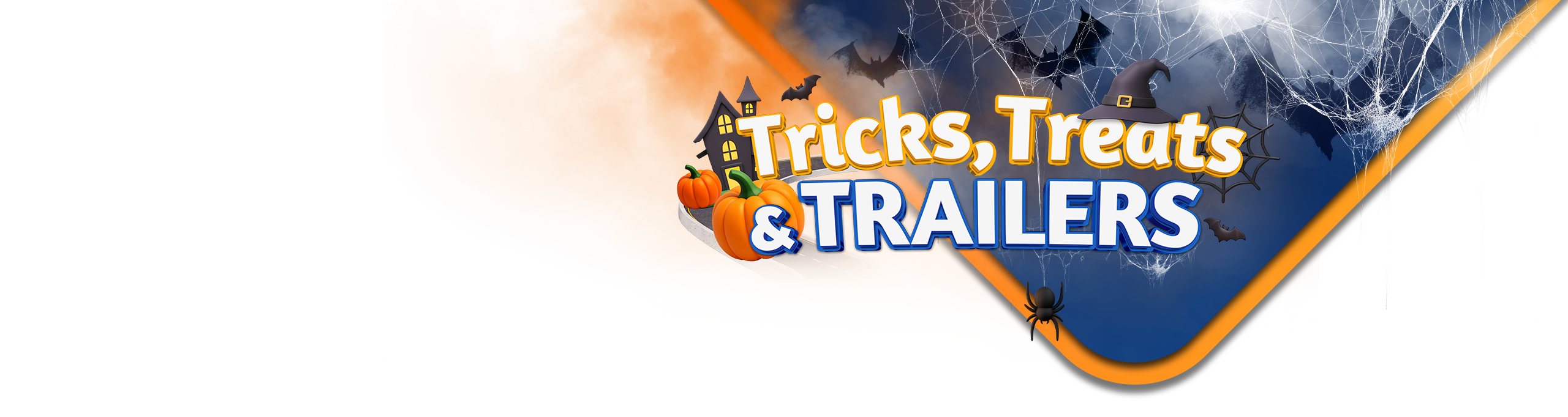 Tricks, Treats, & Trailers – October artwork